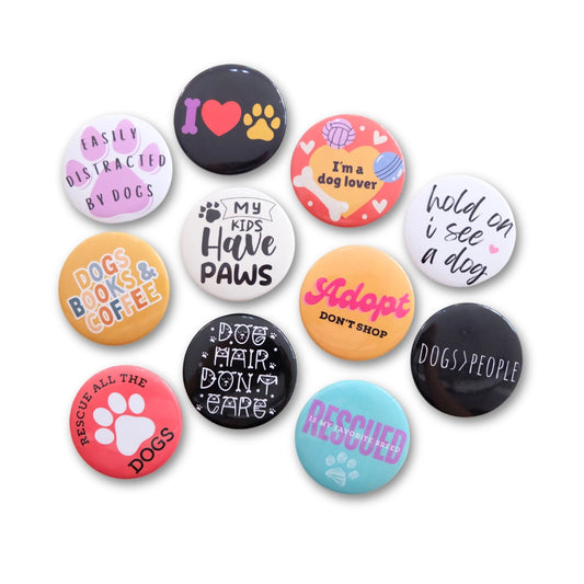 Dog Lovers Button