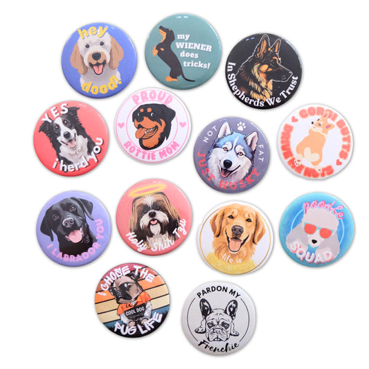 Dog Breed Button