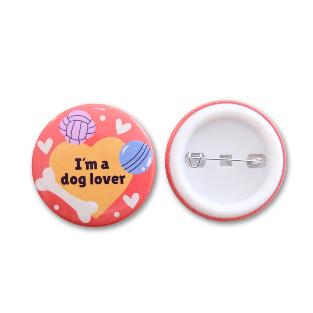 Dog Lovers Button