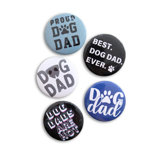 Dog Dad Button