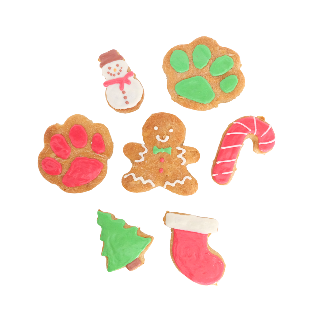 Christmas Dog Cookies