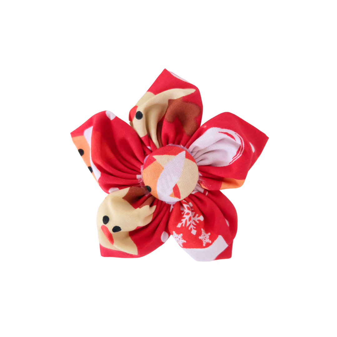 Christmas Flower Bow