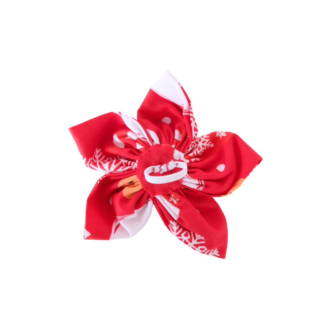 Christmas Flower Bow