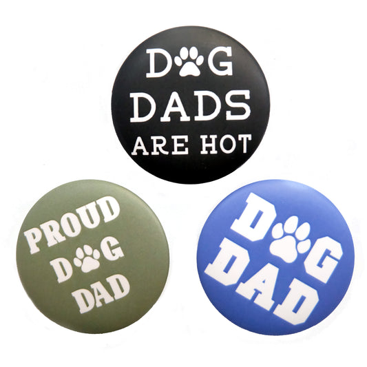 Dog Dad Button