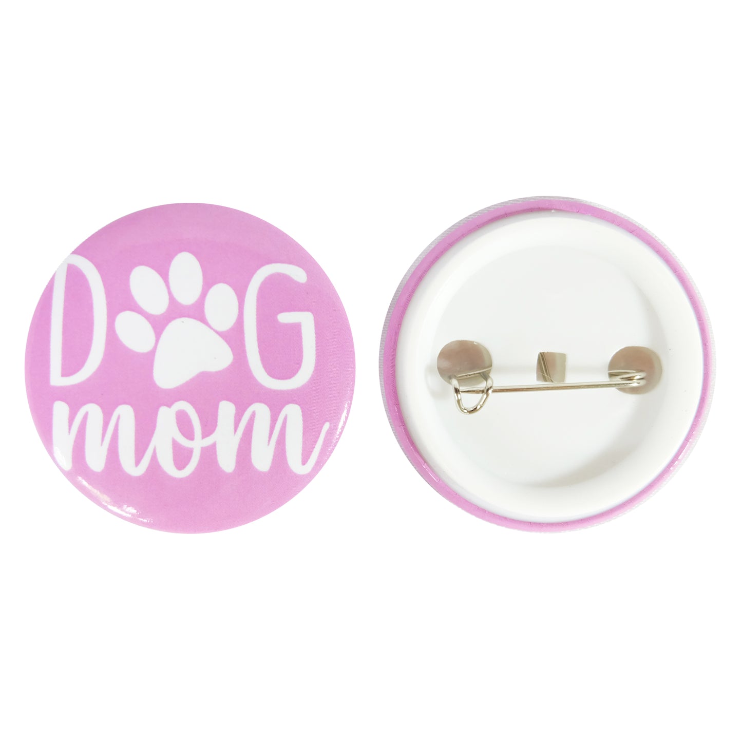 Dog Mom Button