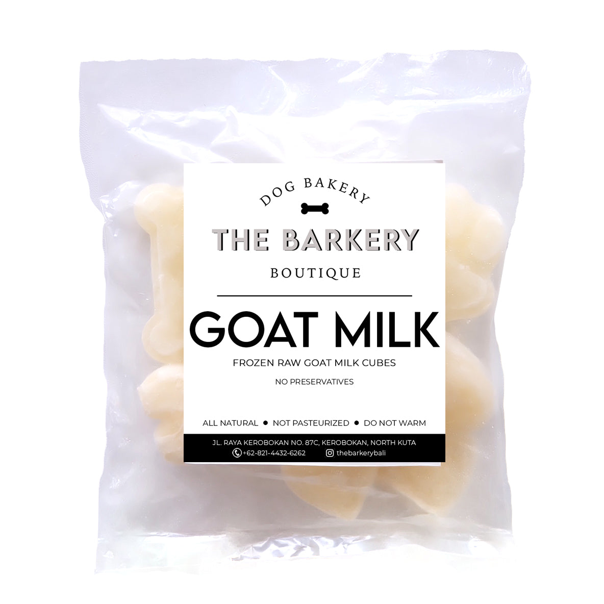 Raw Goat Milk Cubes