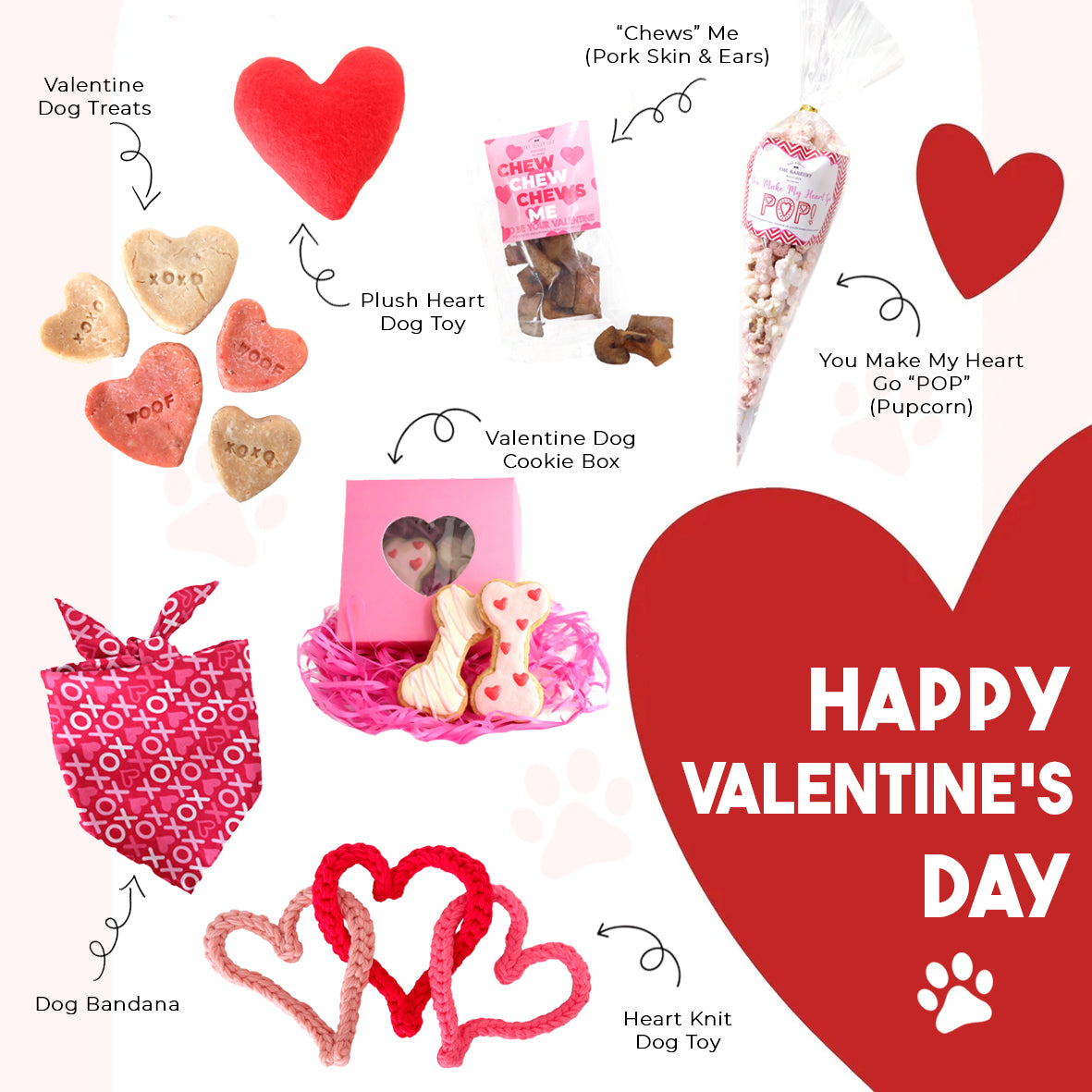 Valentine's Day Dog Hamper