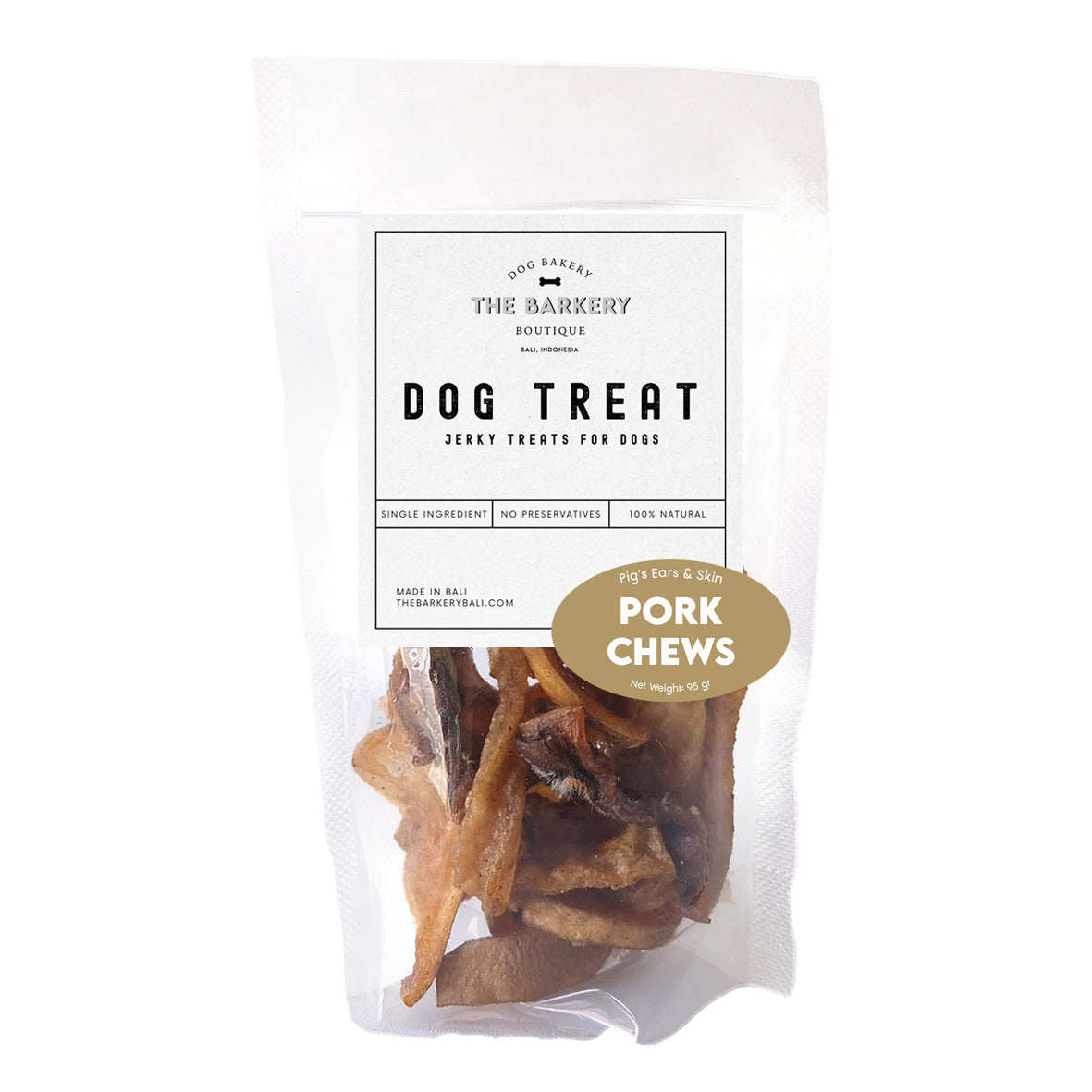 Dehydrated Pork Chews