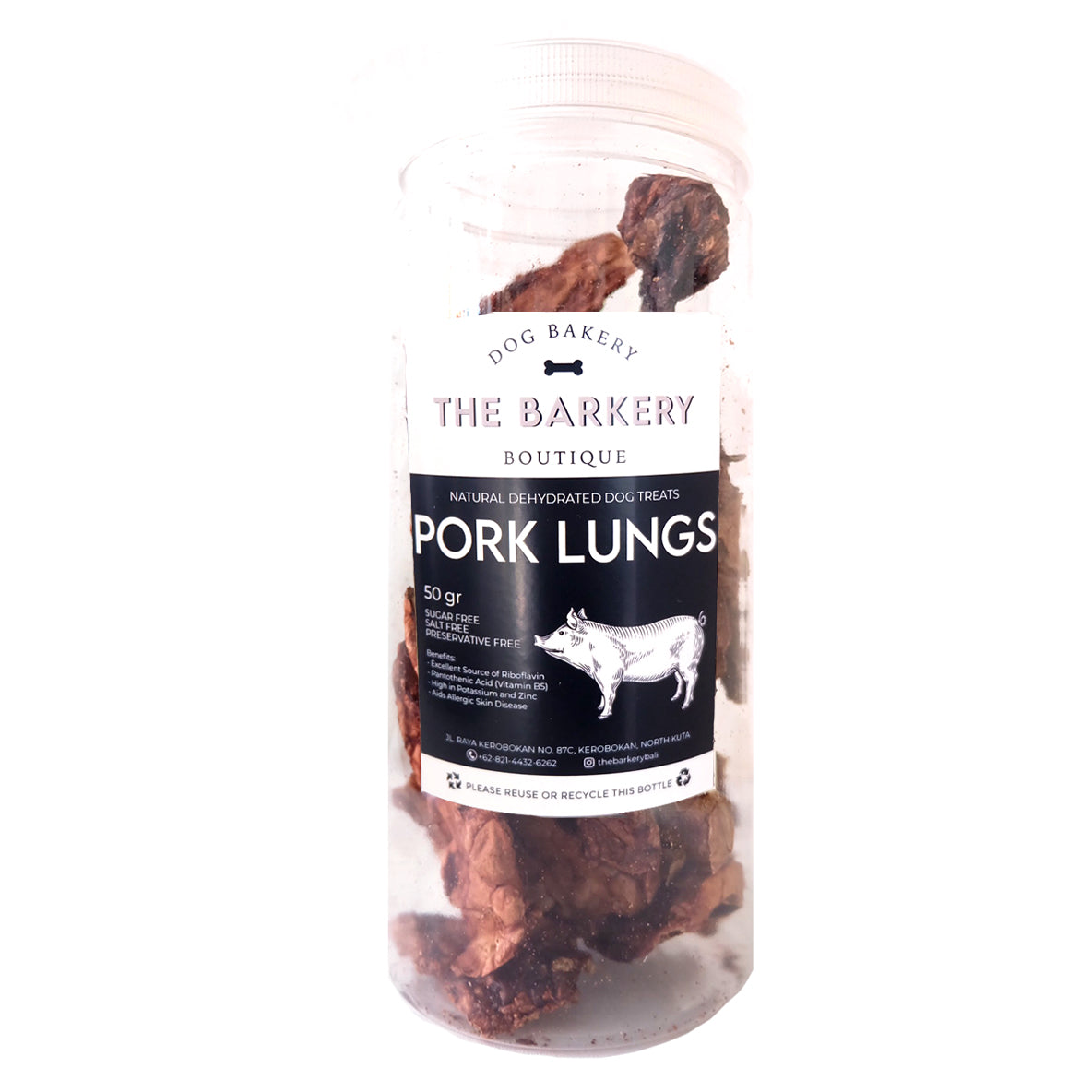 Dehydrated Pork Lungs
