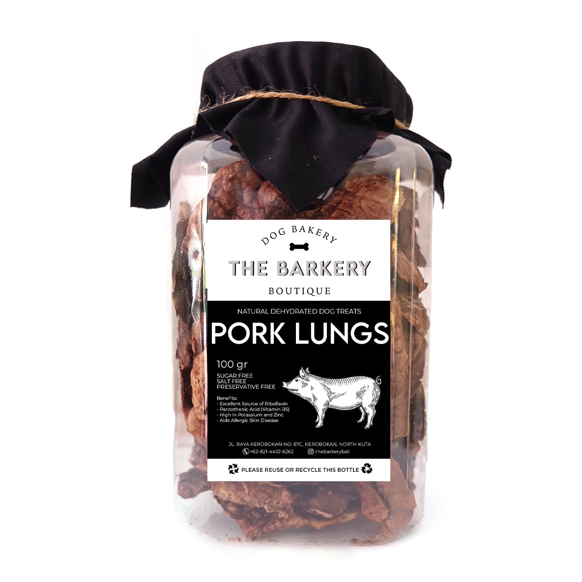 Dehydrated Pork Lungs