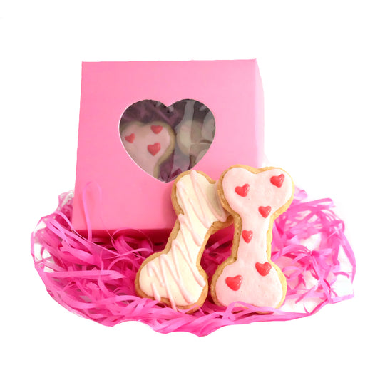 Valentine Dog Cookie Box